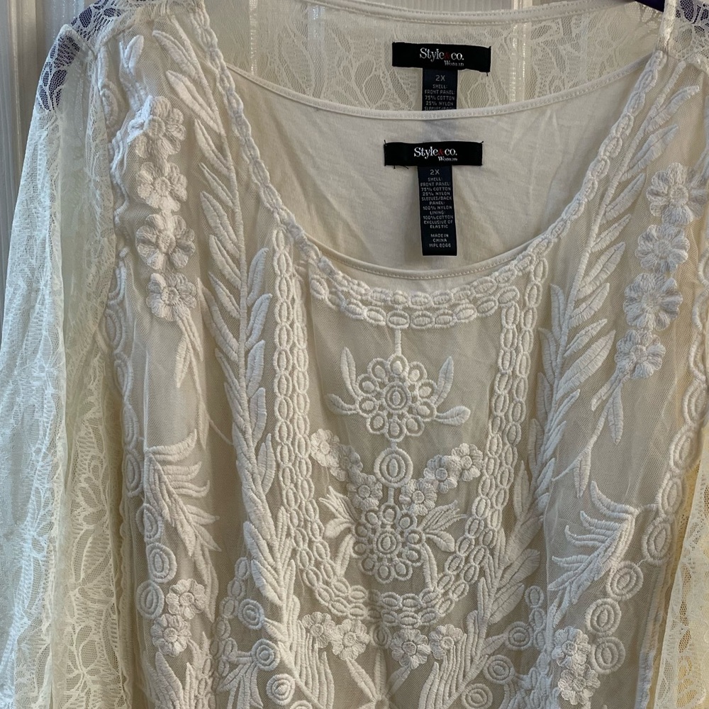 Dressy lace blouse